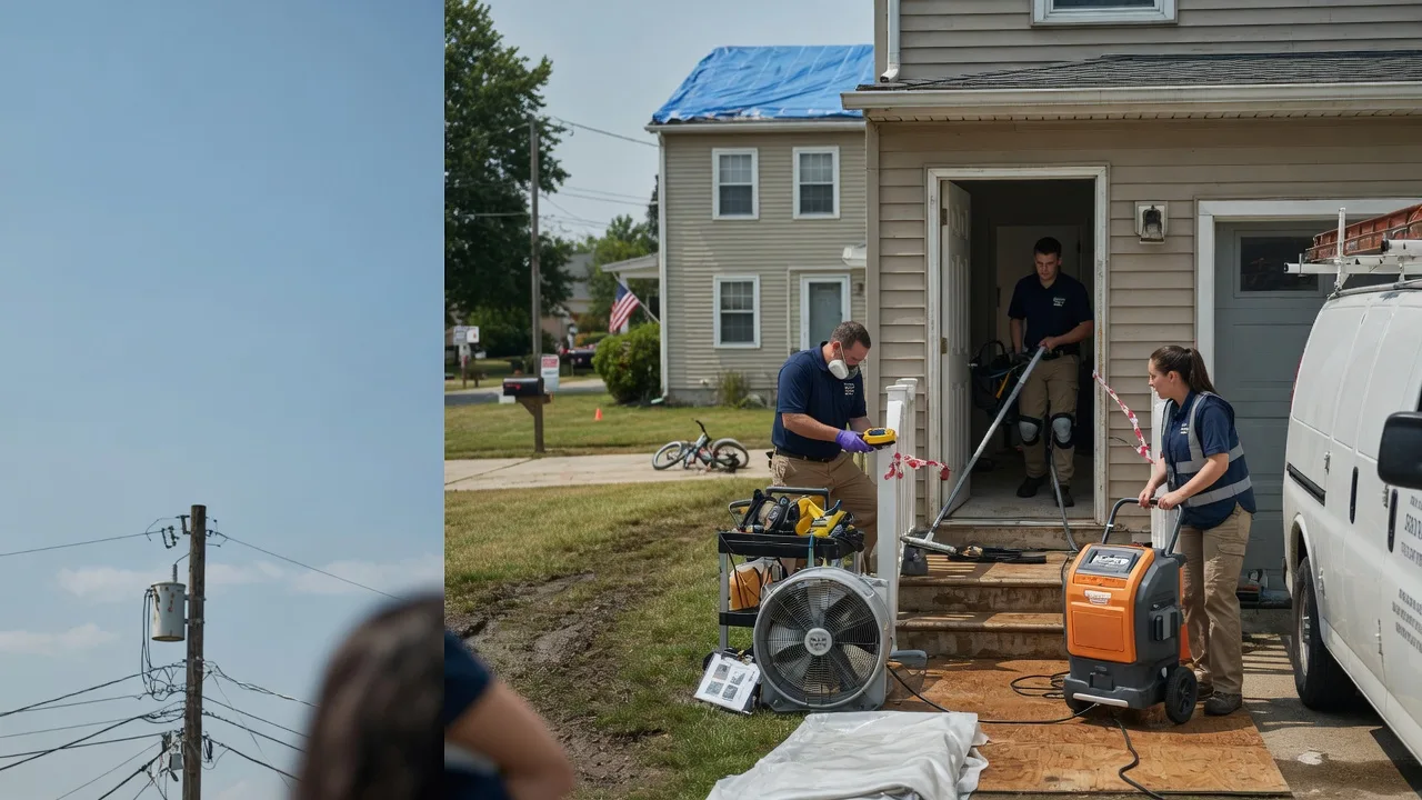 Water Damage Repair in Deville, LA near me